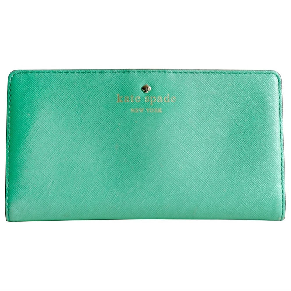 Kate Spade Turquoise Leather Wallet